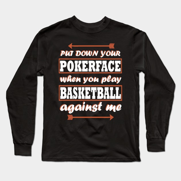 Basketball basket team men boys team Long Sleeve T-Shirt by FindYourFavouriteDesign